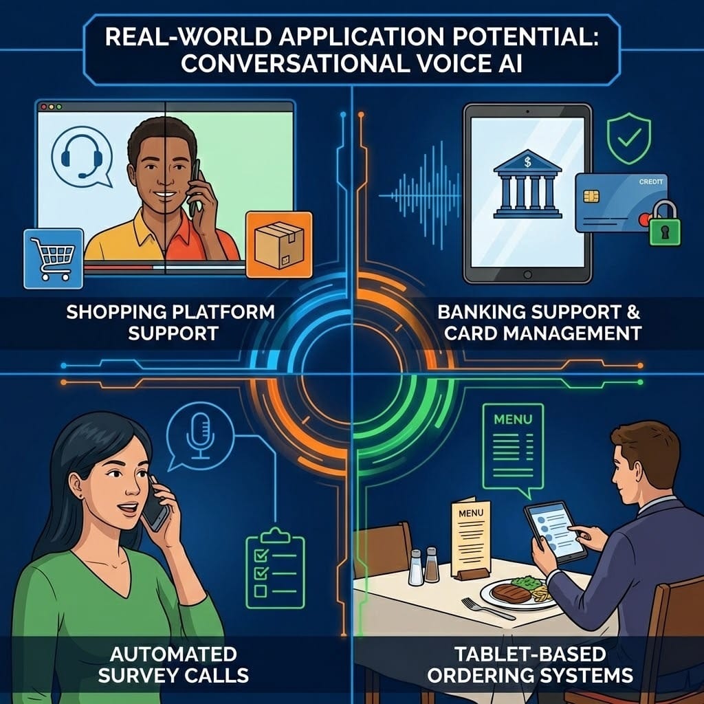 without girl holding tablet for survey, she should be speaking on phone